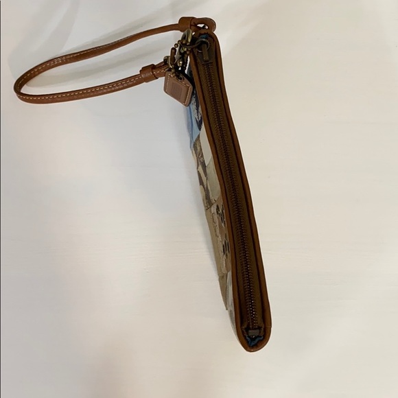 Coach Patchwork Wristlet - Picture 7 of 8